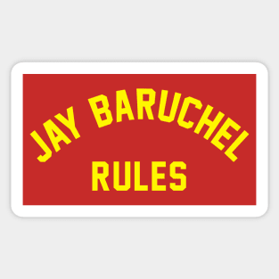 Jay Baruchel Rules Sticker